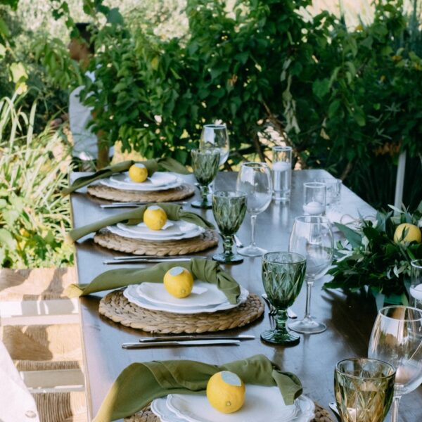 Rustic lemon themed wedding in Crete